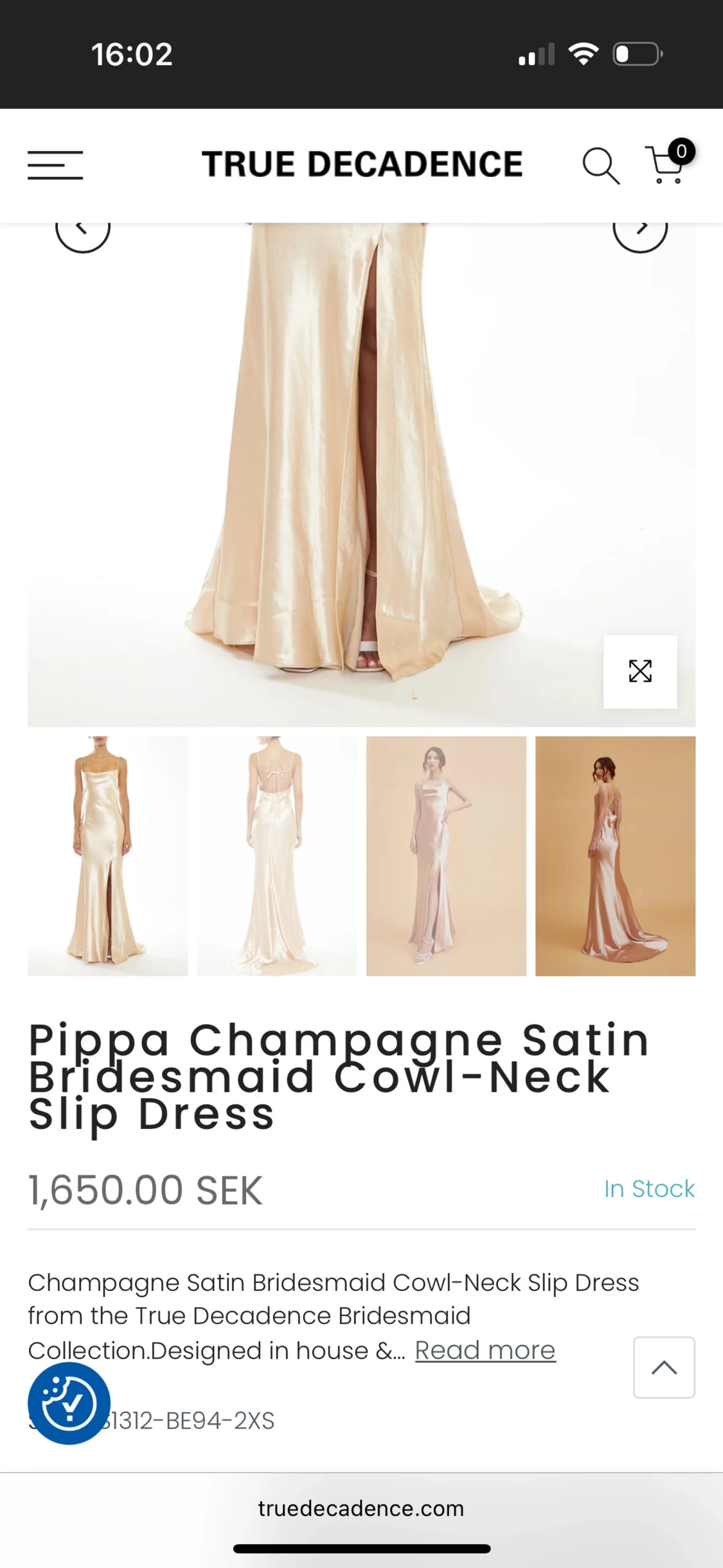 champagne balklänning - 3