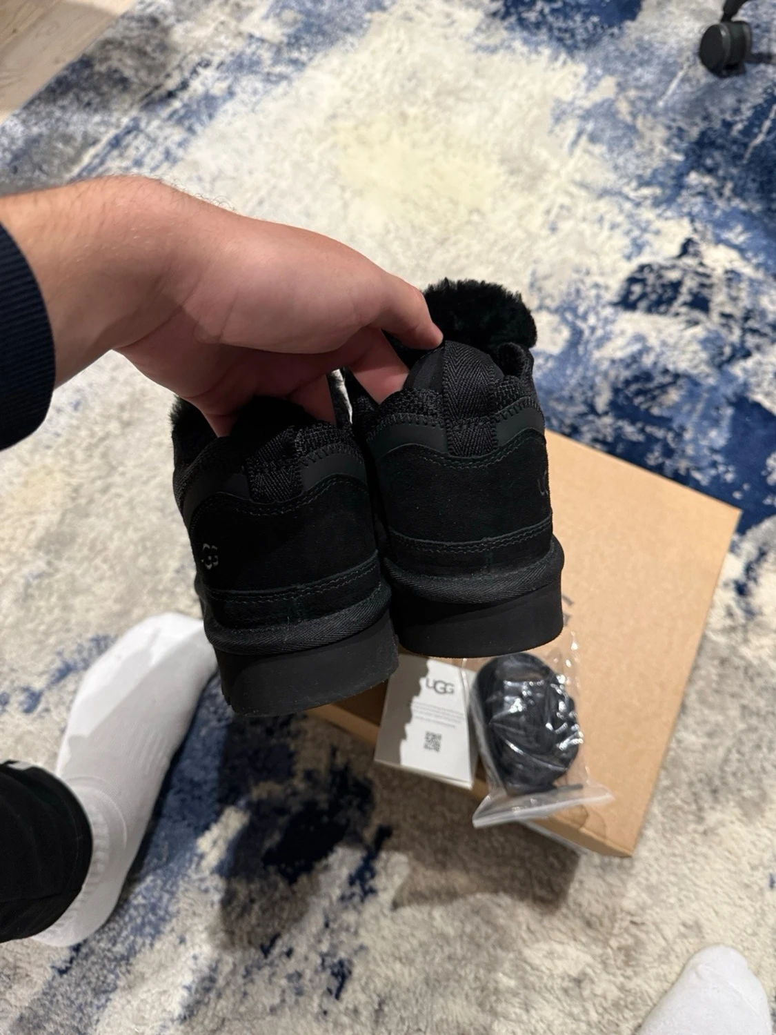 Ugg Lowmel herr svart - 4