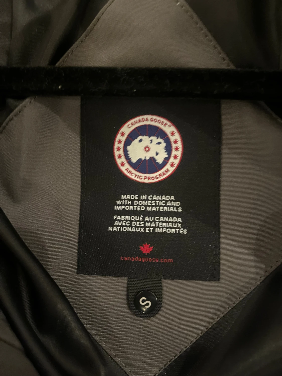 Mörkgrå pufferjacka  - 3