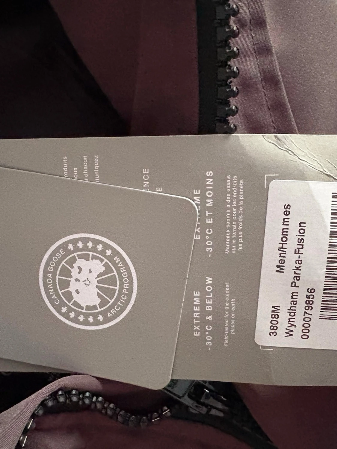 Grå Canada Goose Wyndham Parka - 2