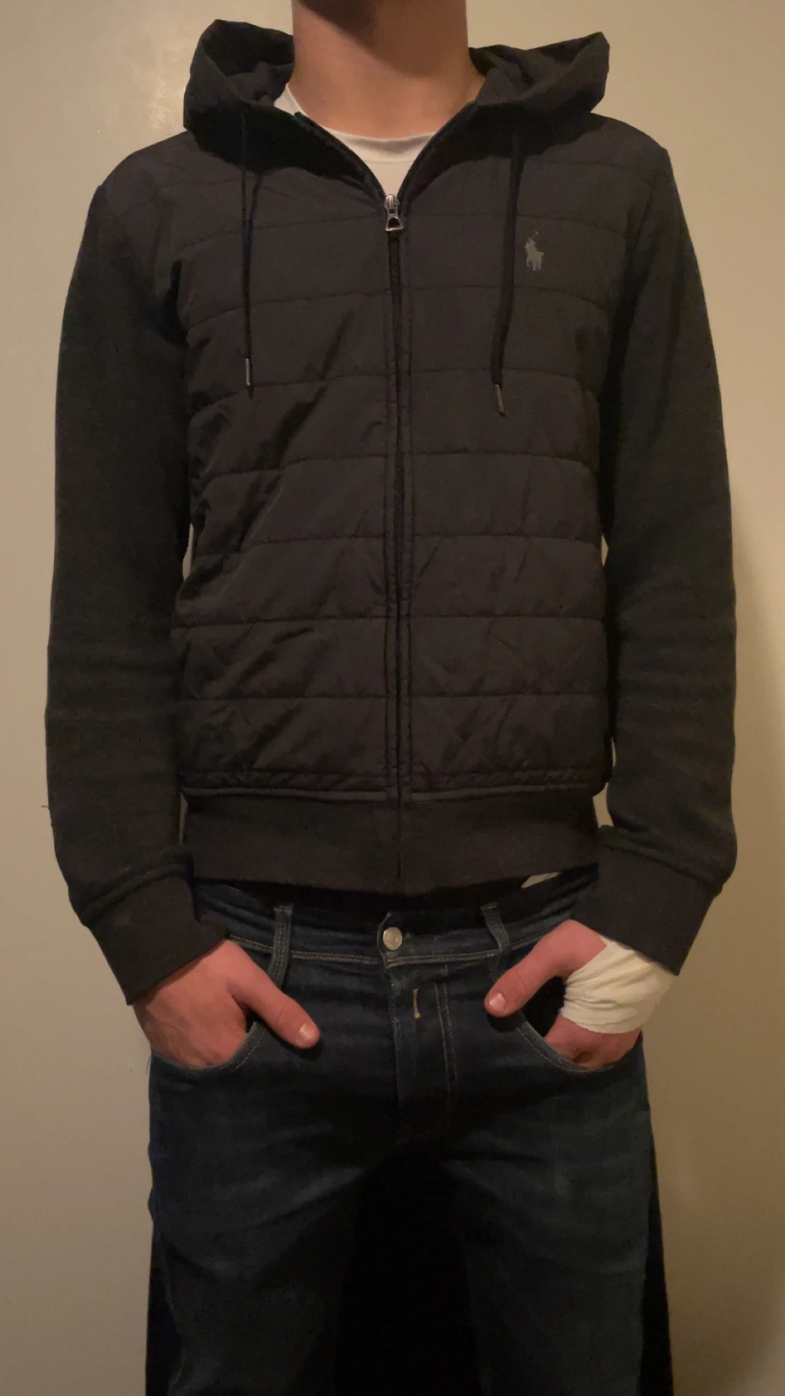 Svart pufferjacka från Polo Ralph Lauren - 1