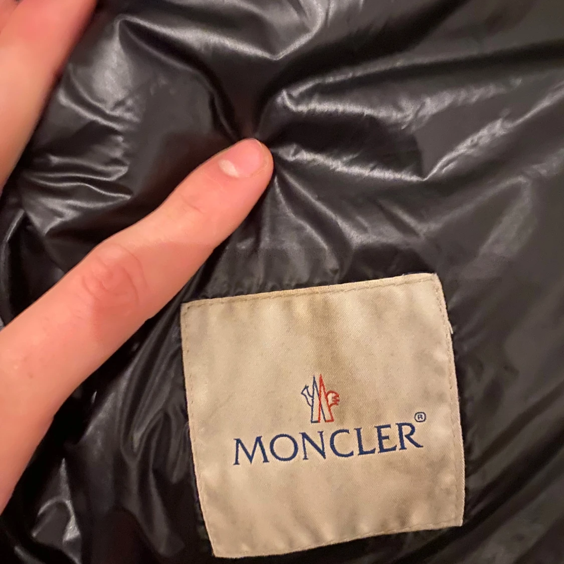 Svart dunväst från Moncler - 2