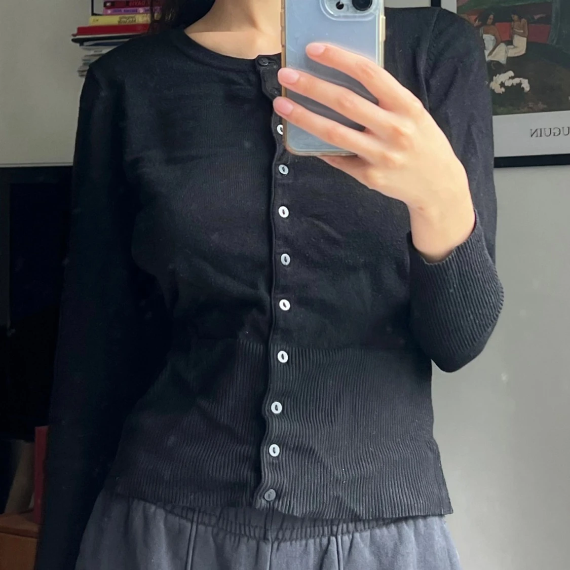 Svart kofta - 90