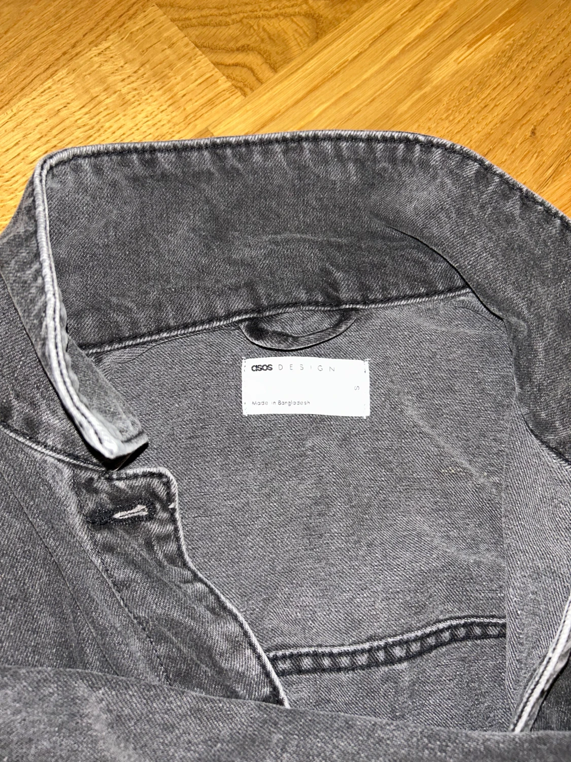 Svart jeansjacka från ASOS DESIGN - 2