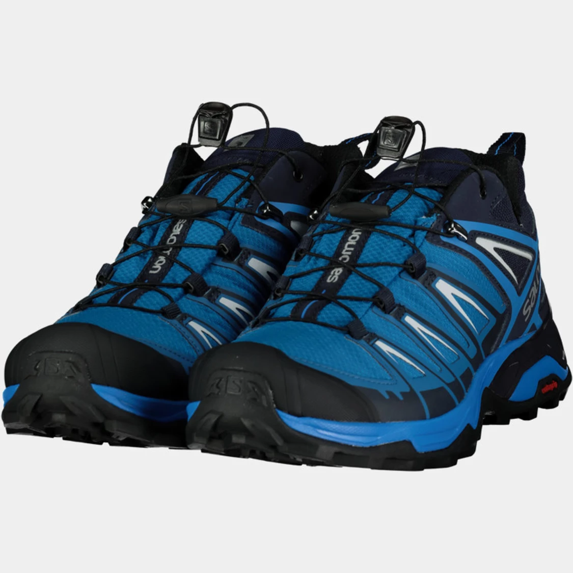 Blå Salomon sneakers med snörning