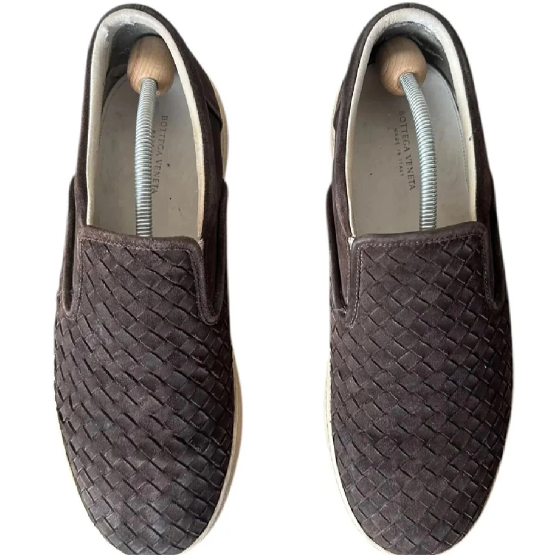 Bruna slip-on sneakers från Bottega Veneta