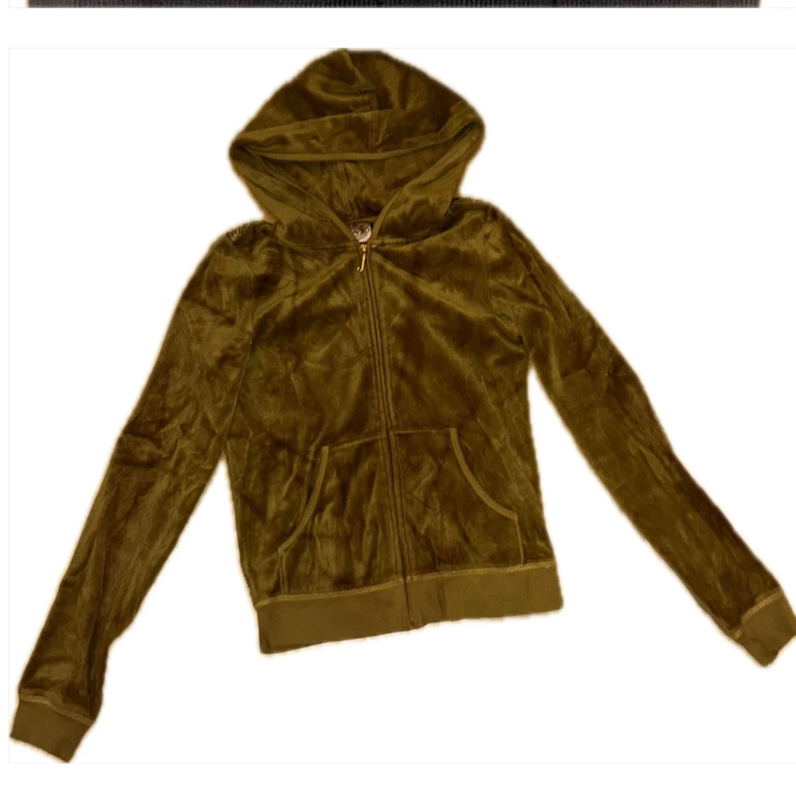 Brun velour hoodie Juicy Couture - 3