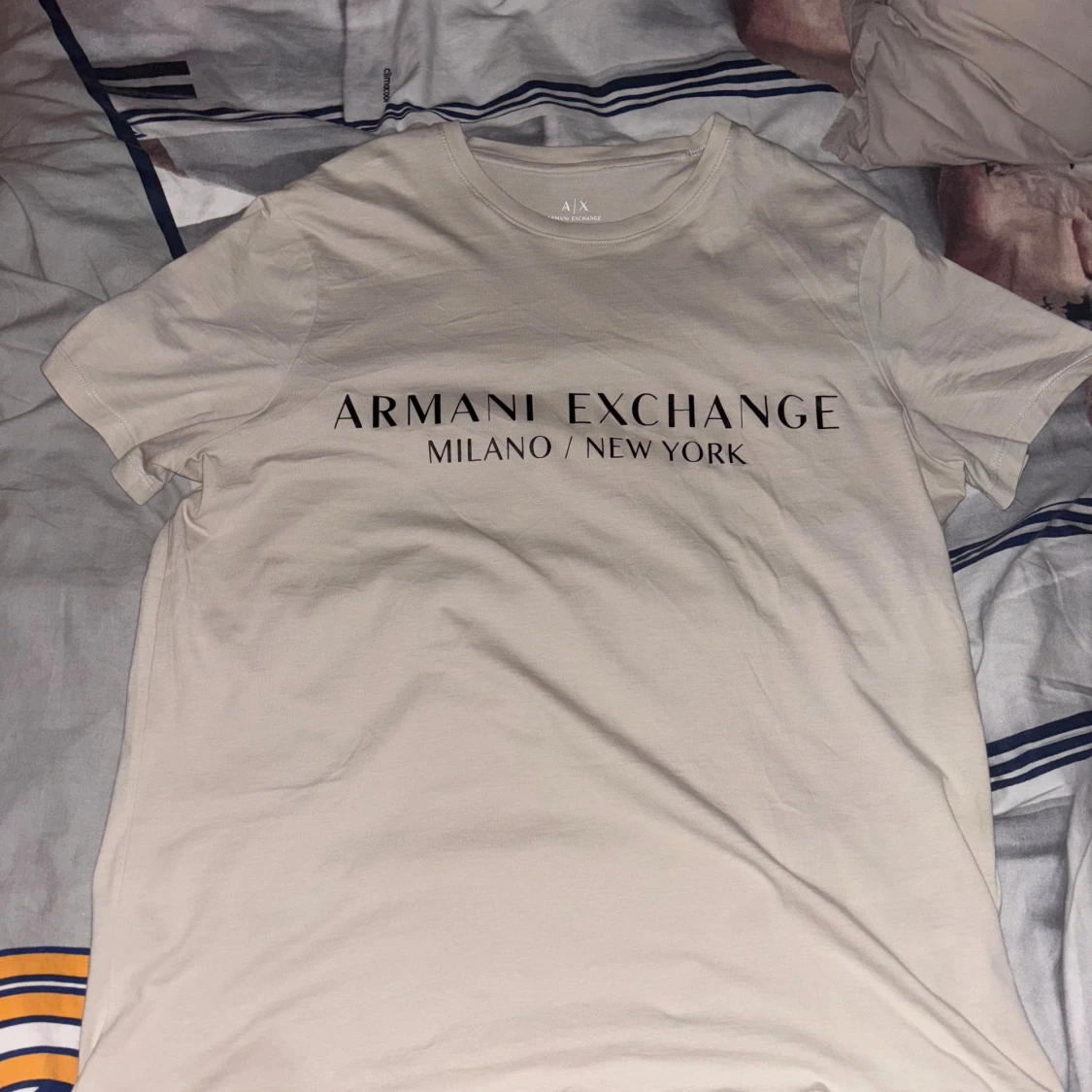 Beige Armani Exchange t-shirt XL