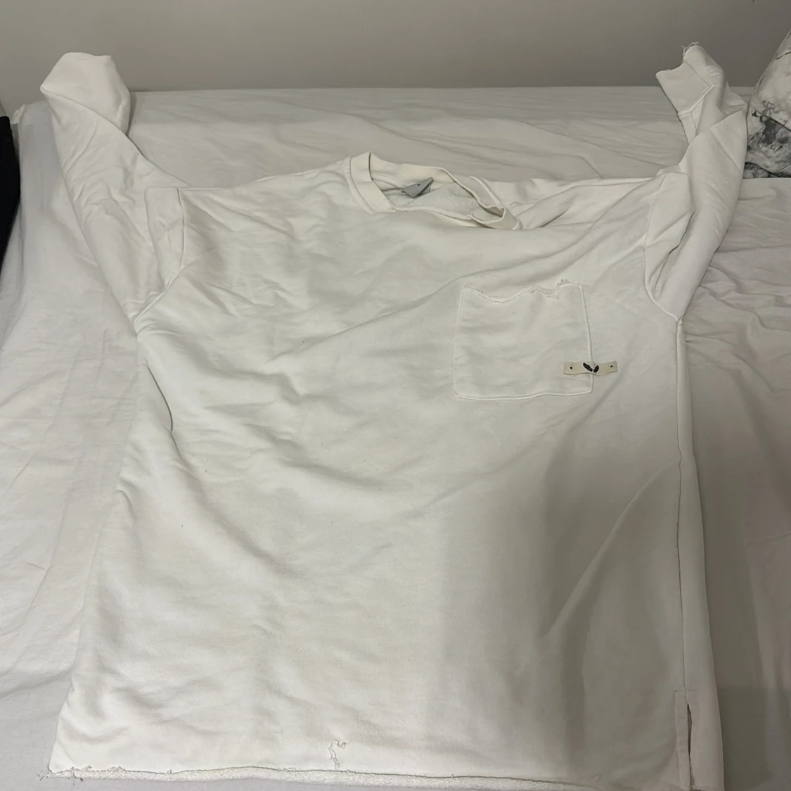 Vit långärmad tröja Marrakech L