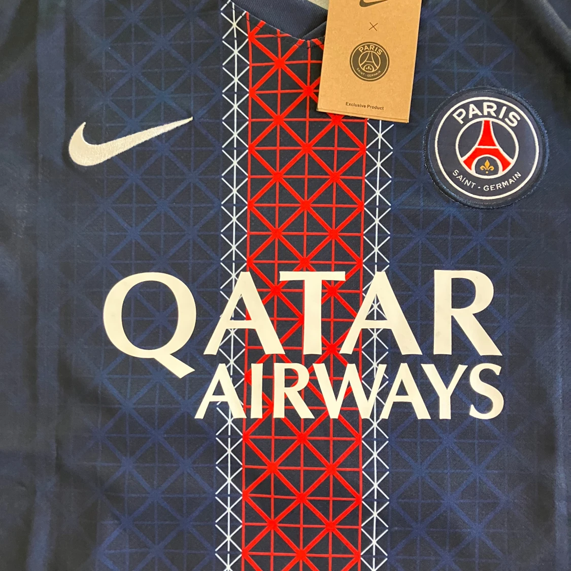 PSG Dembele matchtröja Nike blå - 3