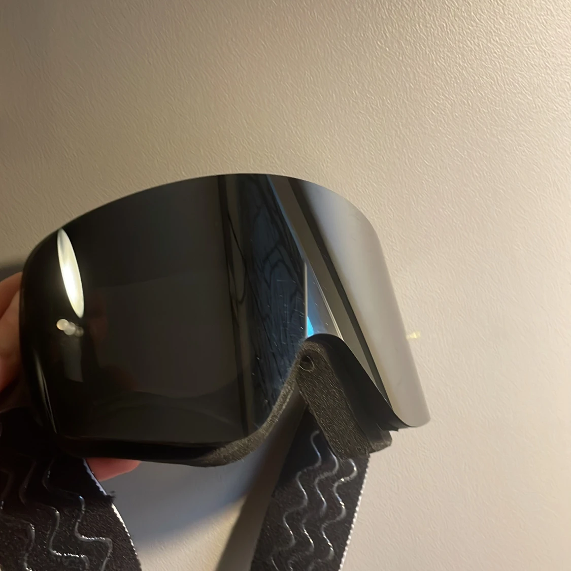 Svarta raven crossgladögon med spegellins - 2