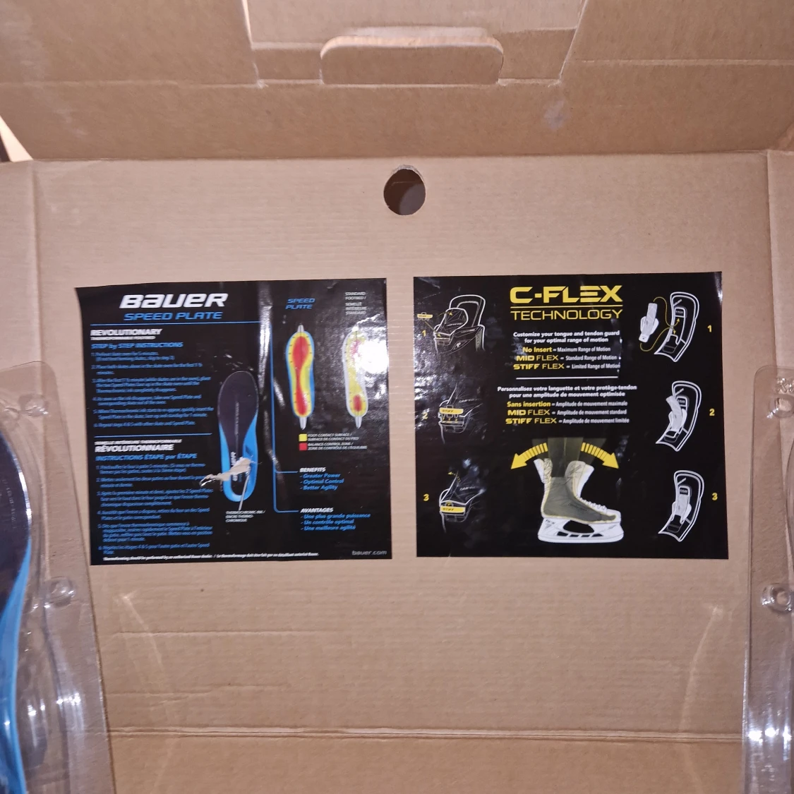 Bauer Supreme  hockeyskridskor 8.5EE - 4