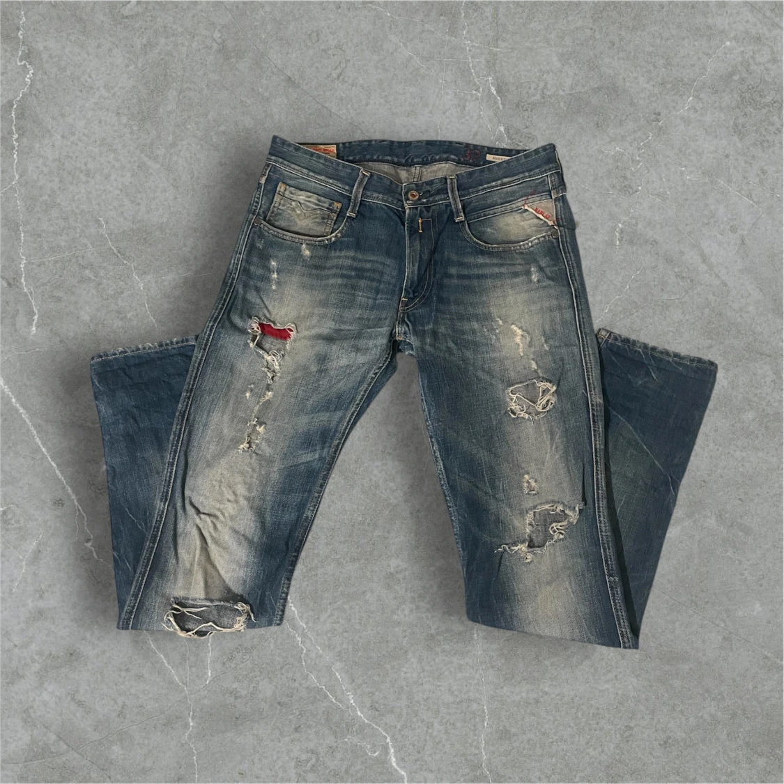 Blå/ljusblå jeans från Replay - 2