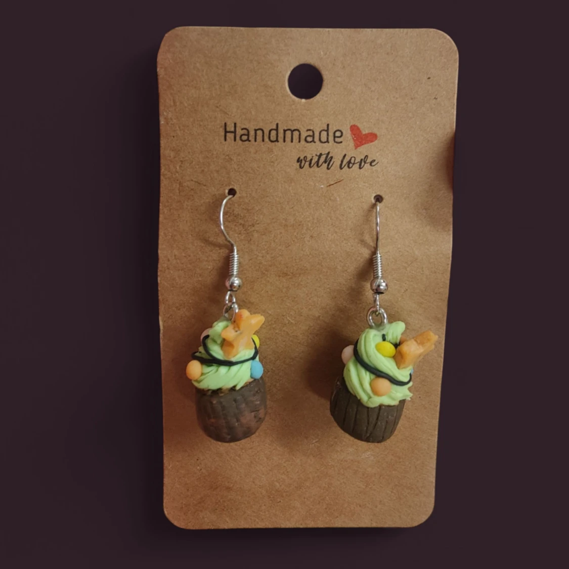 Jul muffins örhängen