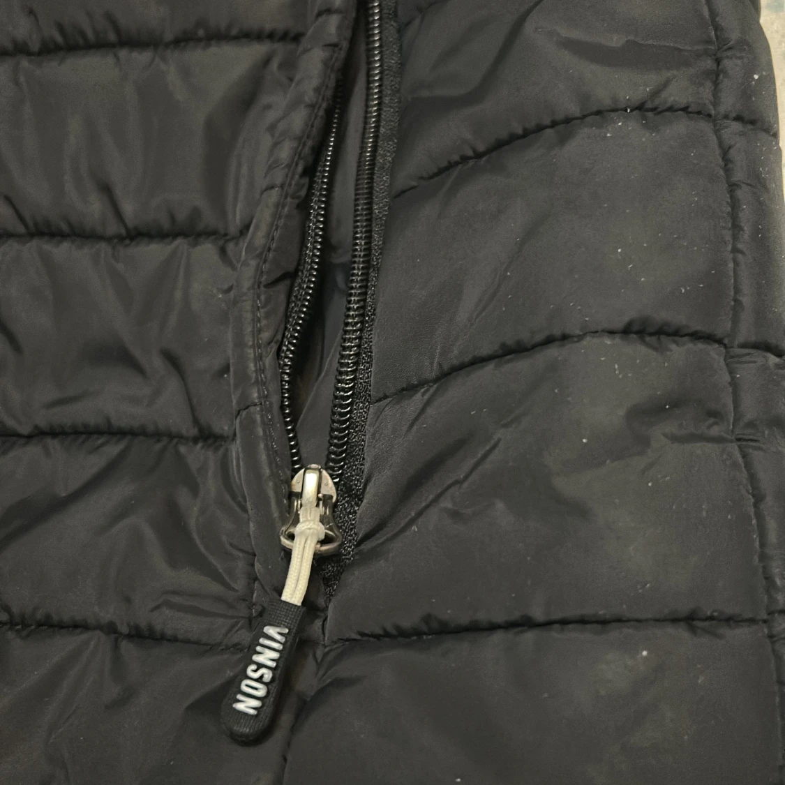 Svart pufferjacka från Vinson Polo Club - 4