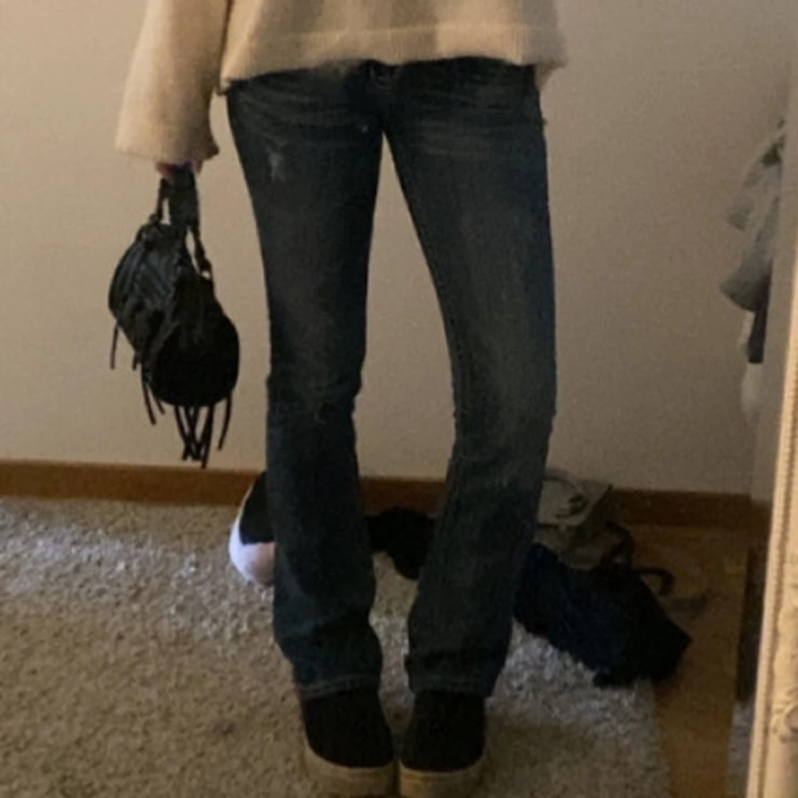 Blå bootcut jeans från Miss me - 1