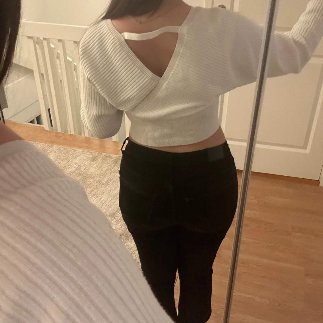 Vit omlottopp från SHEIN - 2