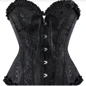 Svart korsett - Säljer en svart korsett i storlek s! Nyskick. Endast testad ej använd💗