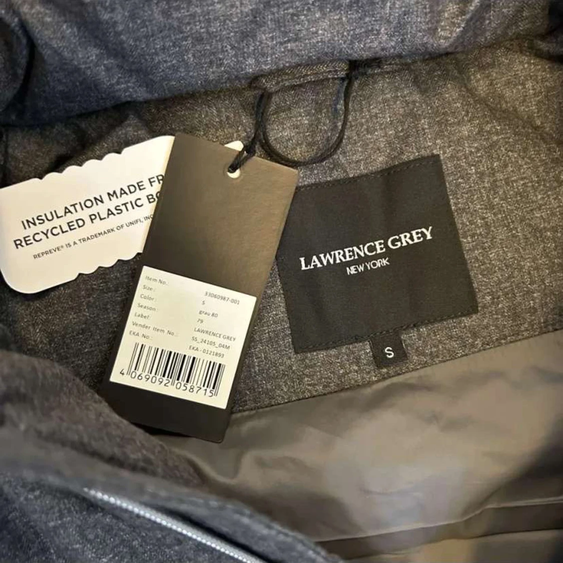 Grå dunväst från Lawrence Grey - 1