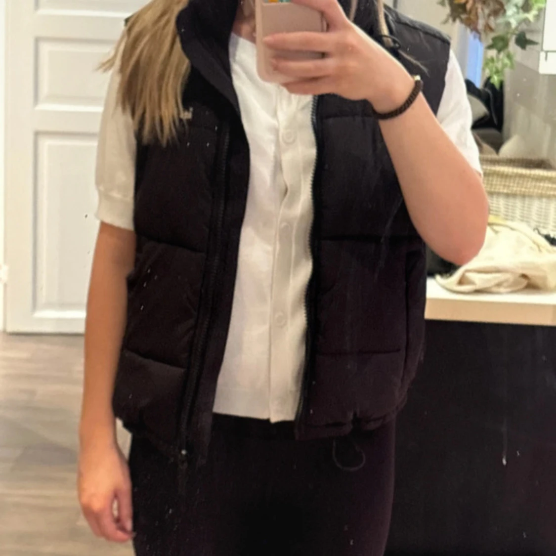 iets frans... pufferväst 🖤