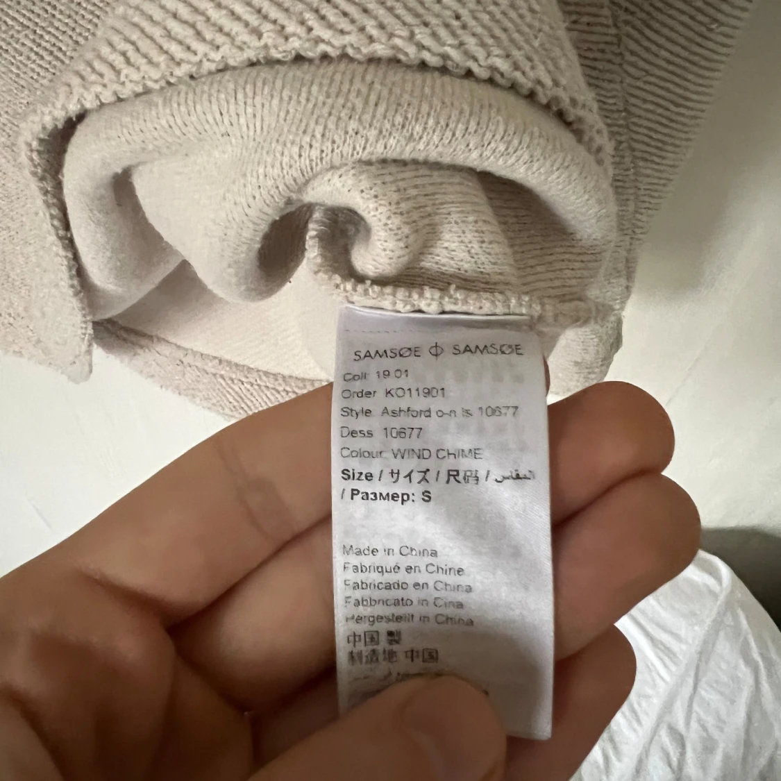 Beige stickad tröja Samsøe Samsøe - 2