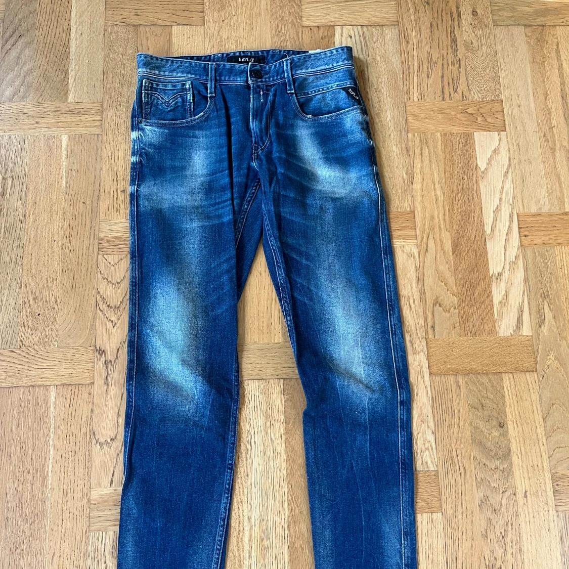 Replay Anbass blå jeans - 1