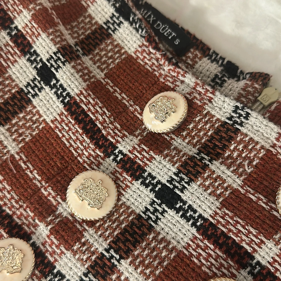 Rutig kortkjol från Mix Duet - 1