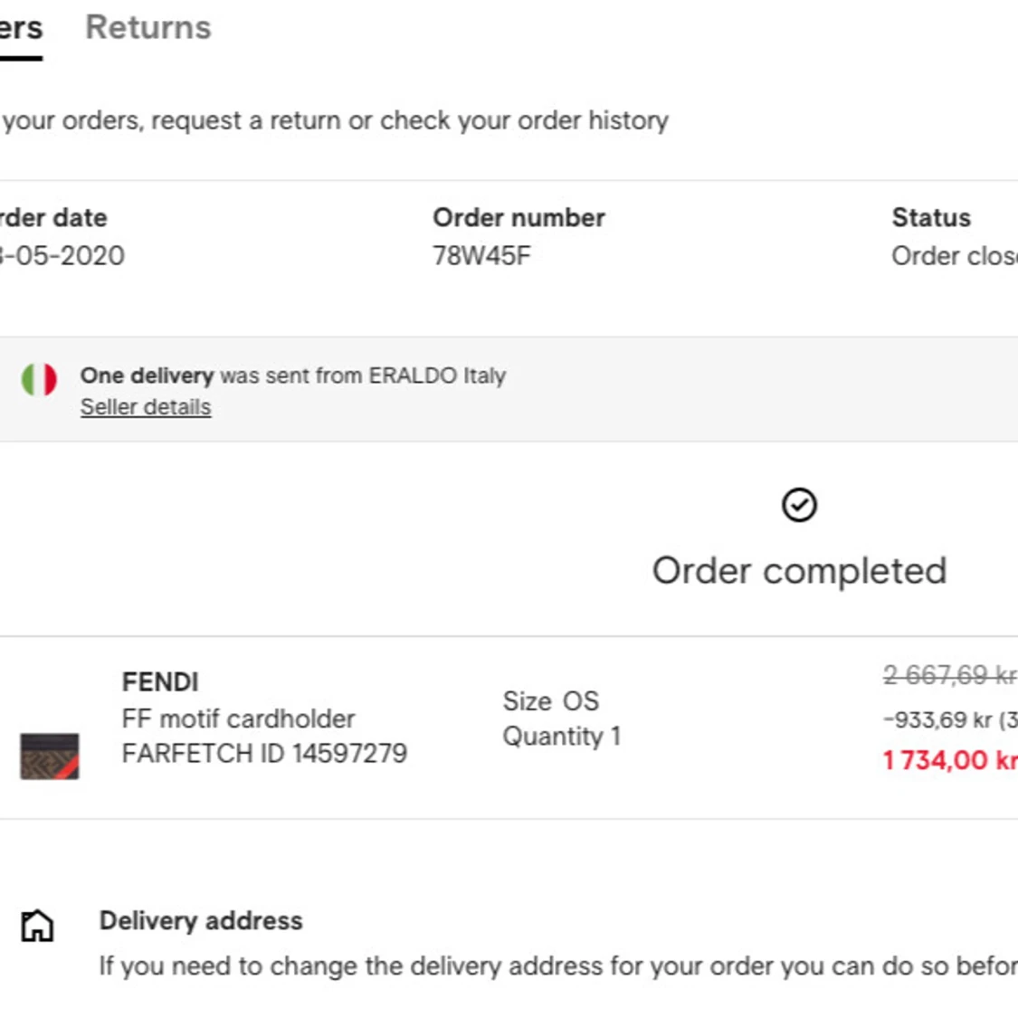 Fendi Korthållare - 3