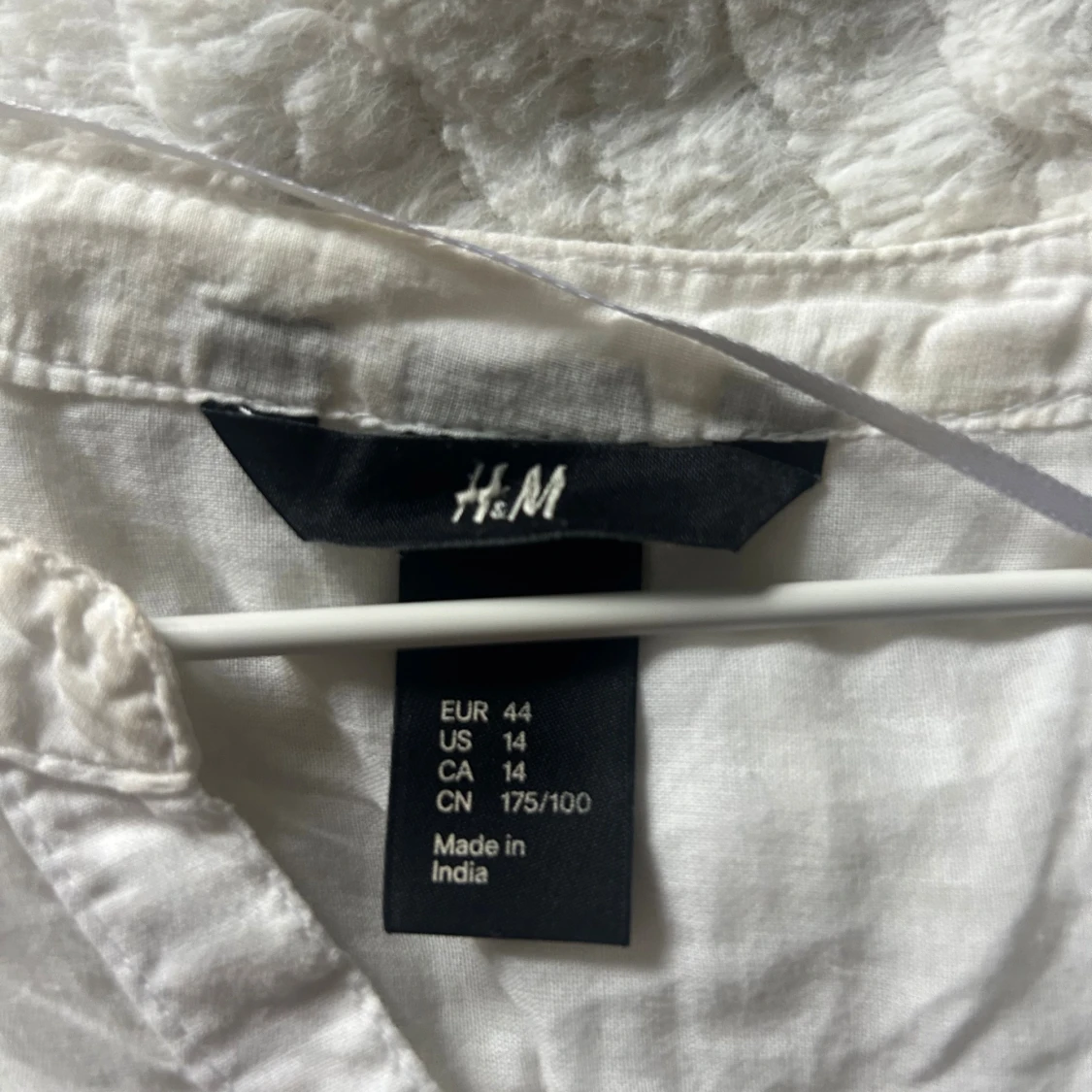 Vit långärmad skjorta från H&M - 2