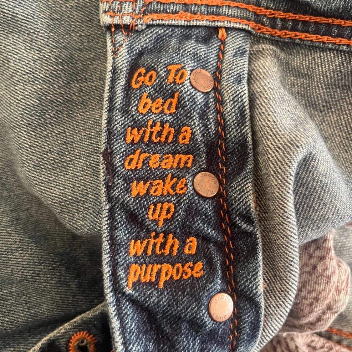 Jacob Cohën blå jeans, stl 32 - 4