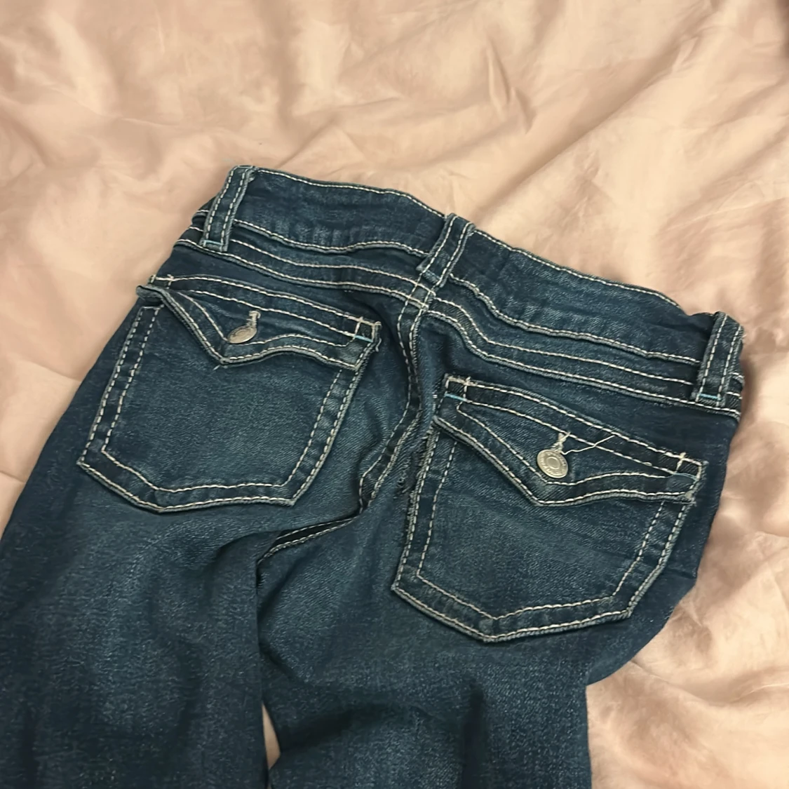 Bootcut jeans från Gina Tricot, stl 152 - 4