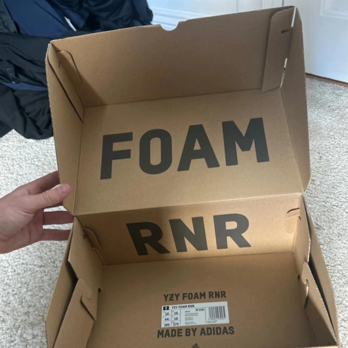 Adidas Yeezy Foam Runner svart - 4