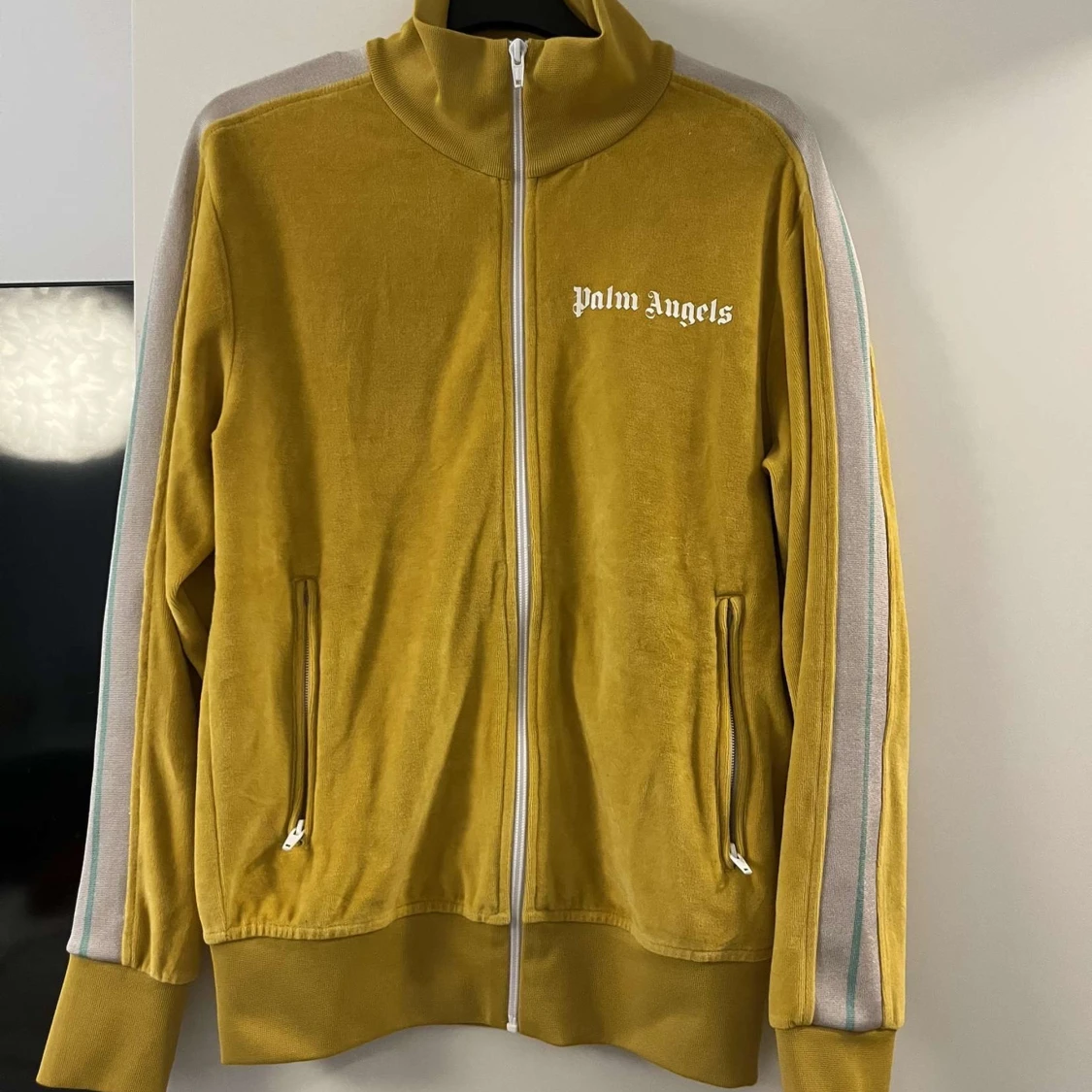 Gul track jacket från Palm Angels