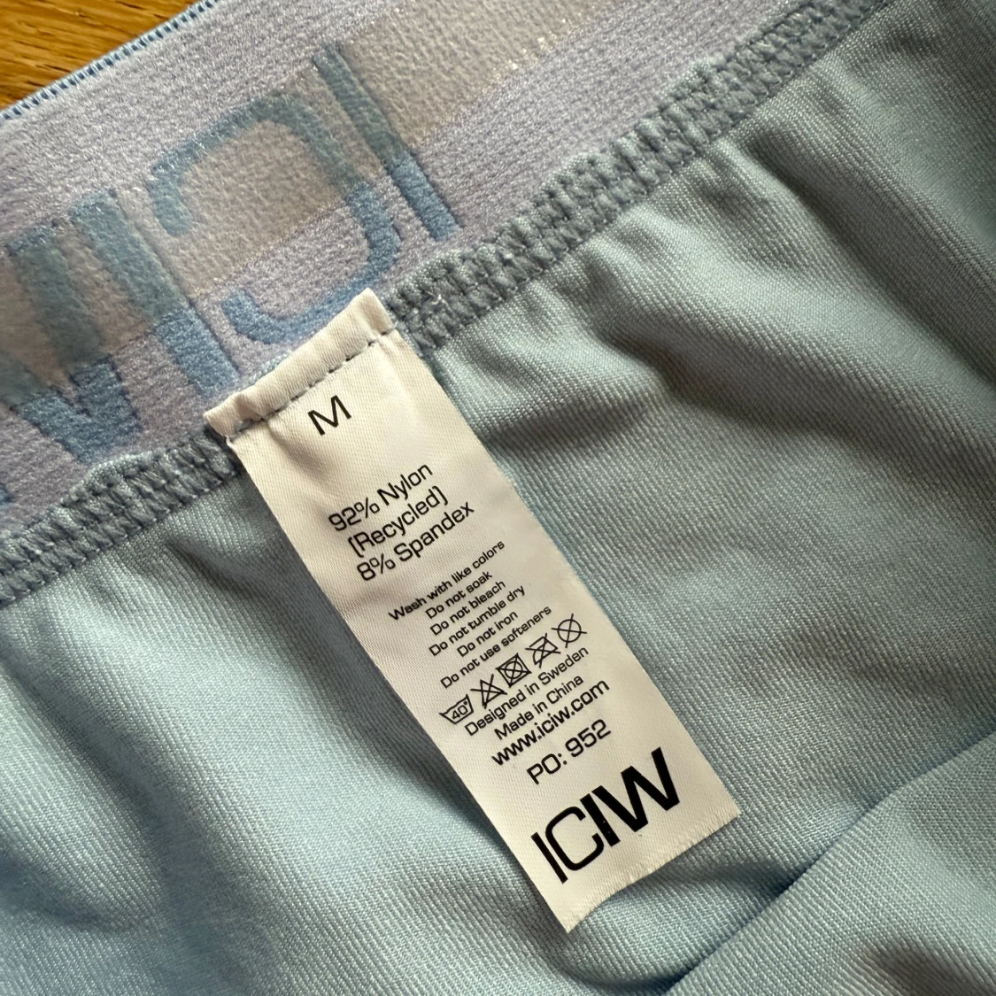 Ljusblå leggings från ICANIWILL - 1