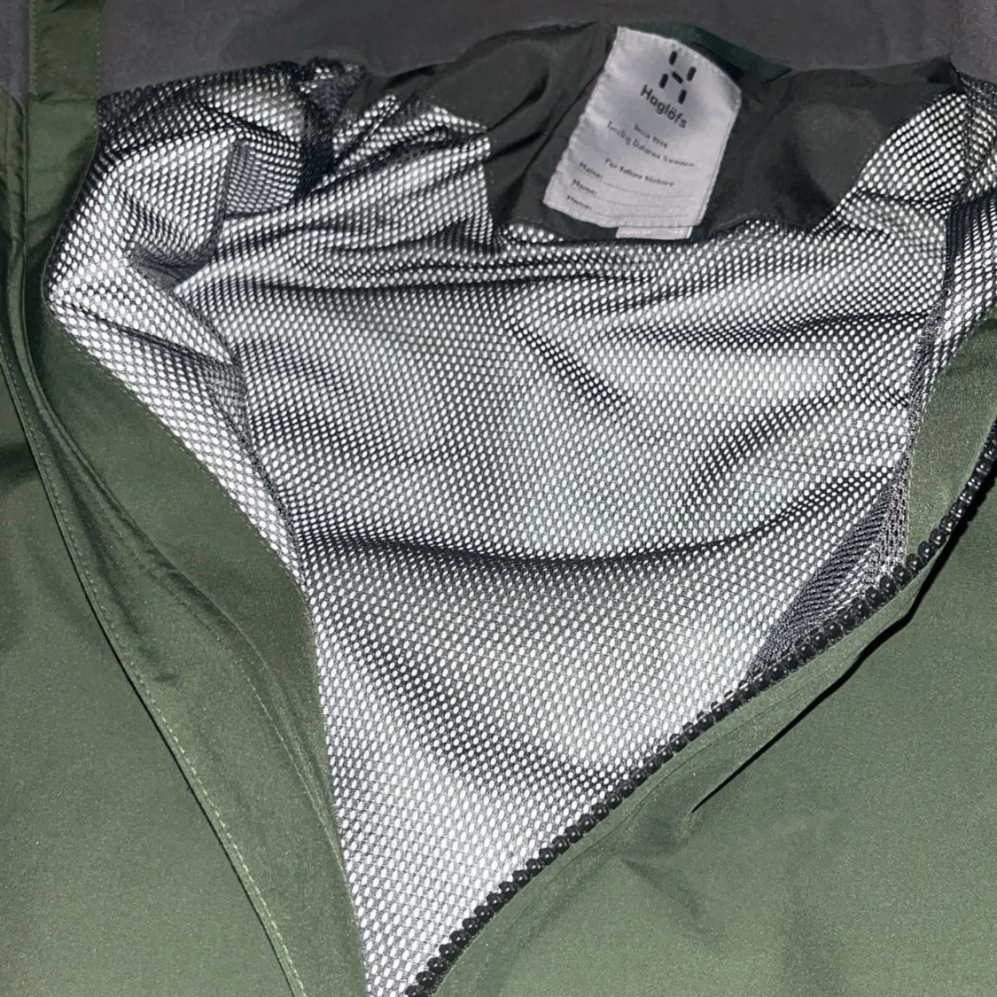 Grön windbreaker från Haglöfs - 4