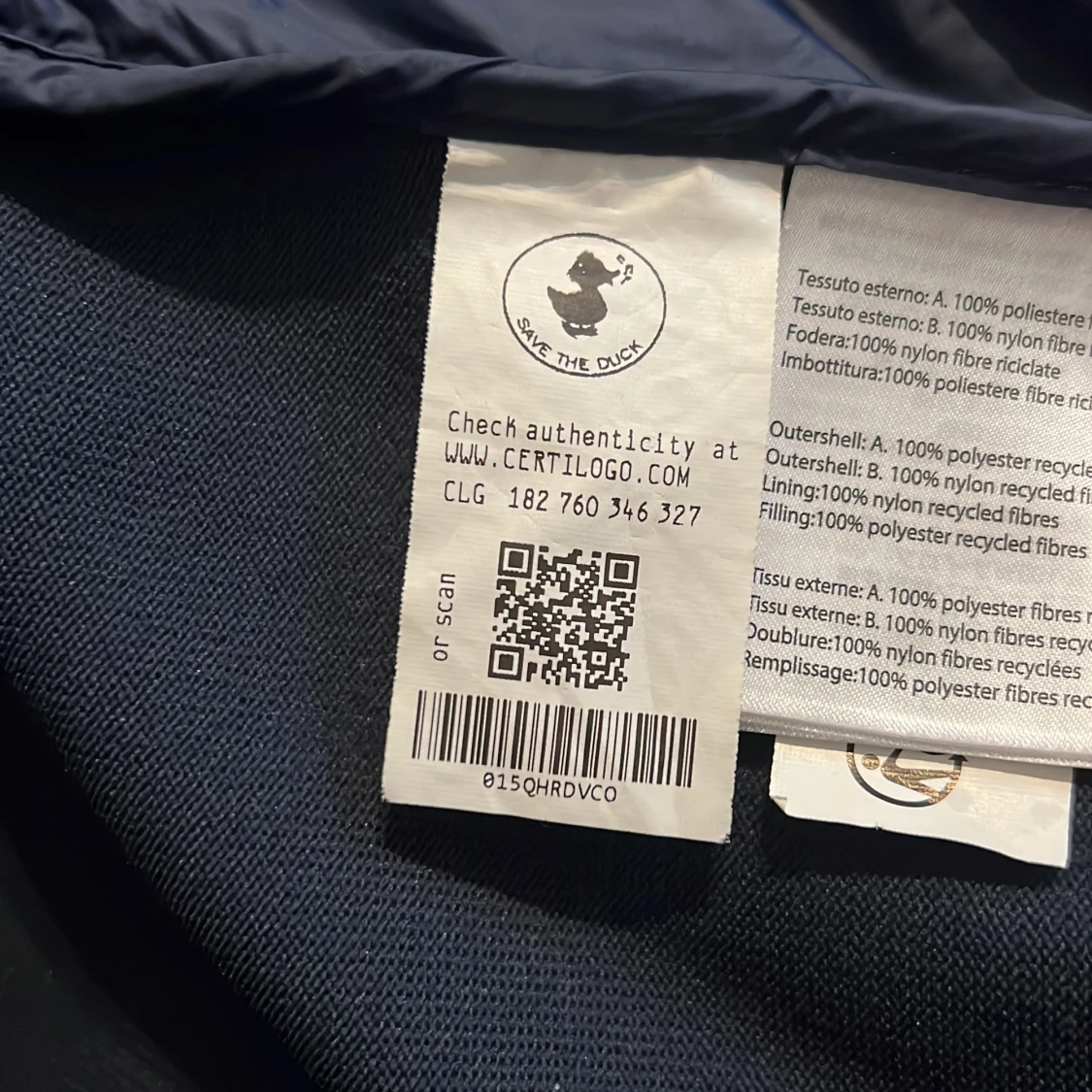 Mörkblå dunväst från Save The Duck - 4