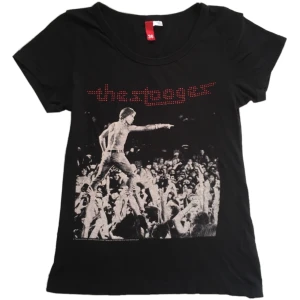 Vintage band tröja/ Graphic topp/ T-shirt med tryck, The Stooges - Unik The Stooges band T-shirt! (Obs! Små defekter, se två sista bilder)