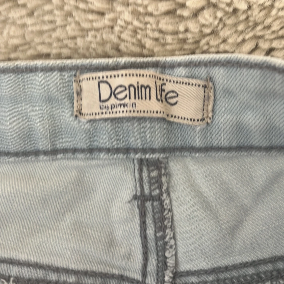 Ljusblå jeansshorts från Denim Life - 2