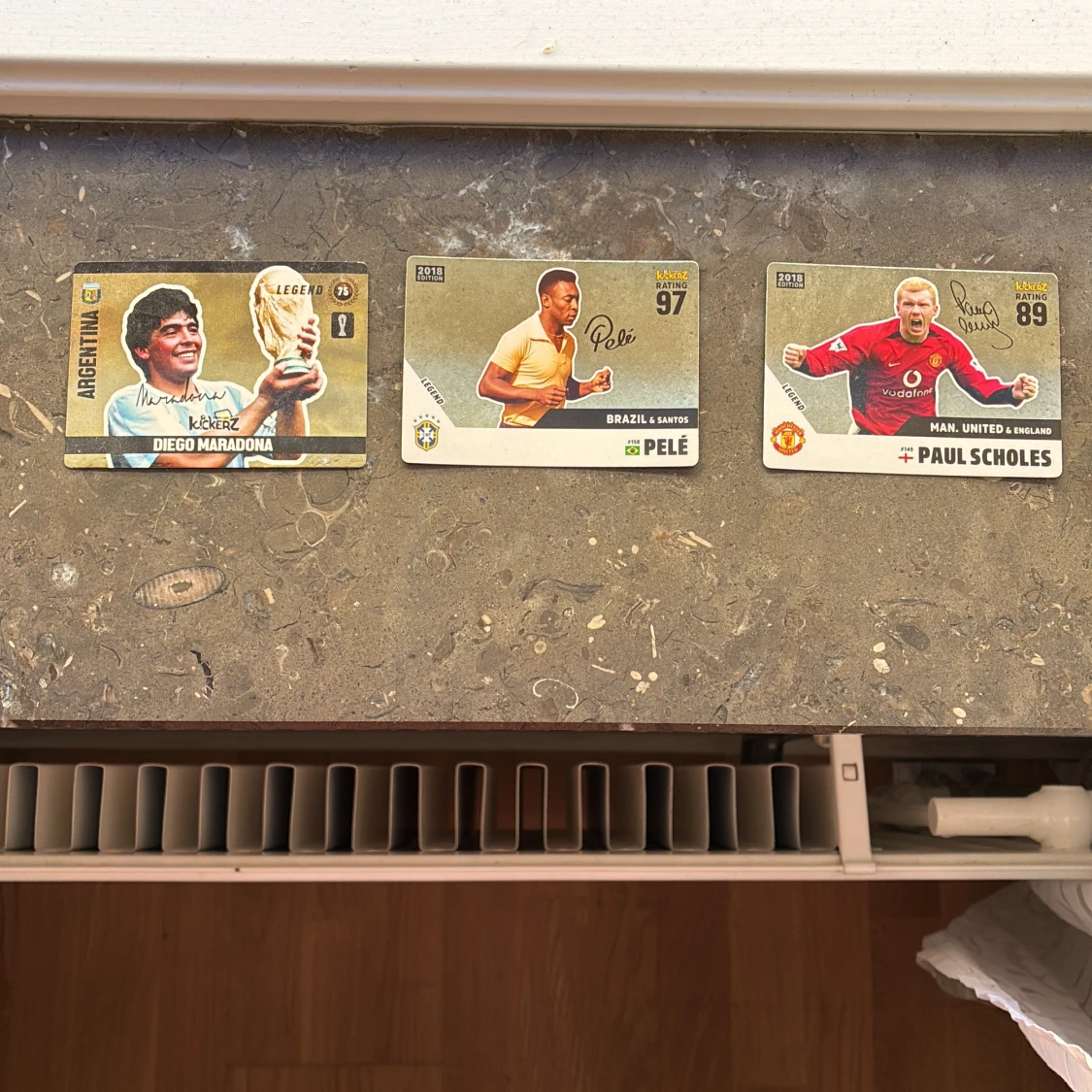 Legend Cards: Diego Maradona, Pelé & Paul Scholes