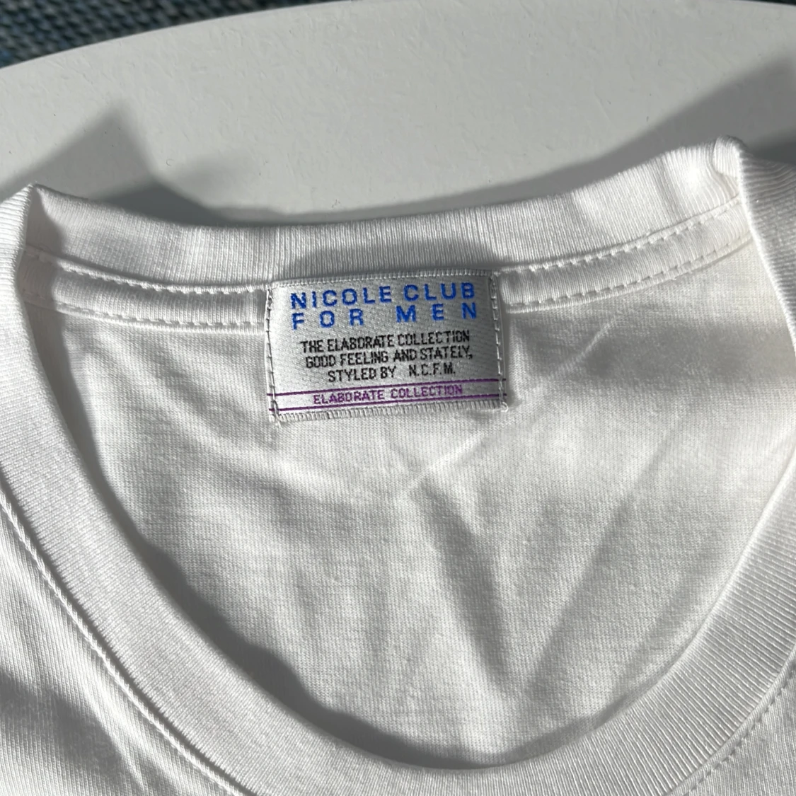 Vit t-shirt Nicole Club for Men - 3