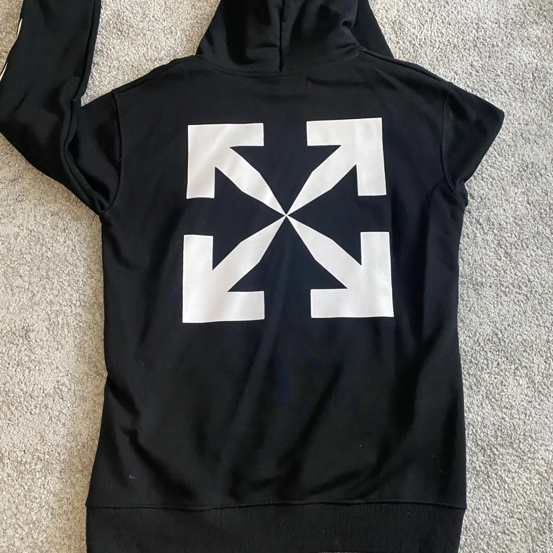 Off-White Mona Lisa hoodie svart/blå - 1