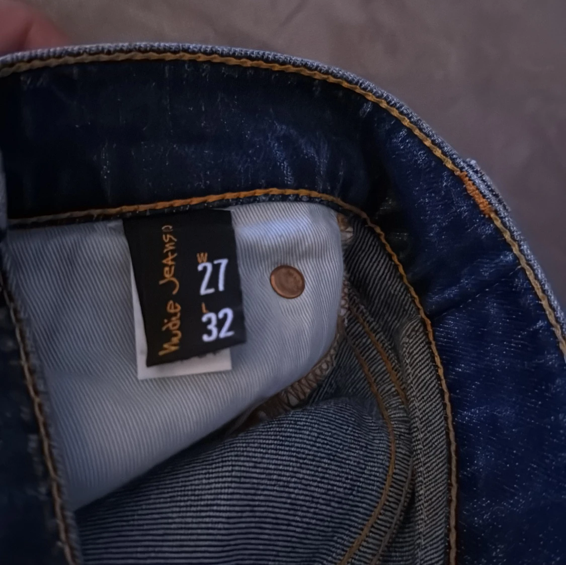 Nudie Jeans blå jeans 27/32 - 3