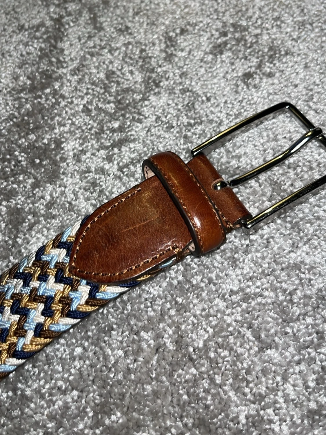 Flätat bälte från Saddler - 2