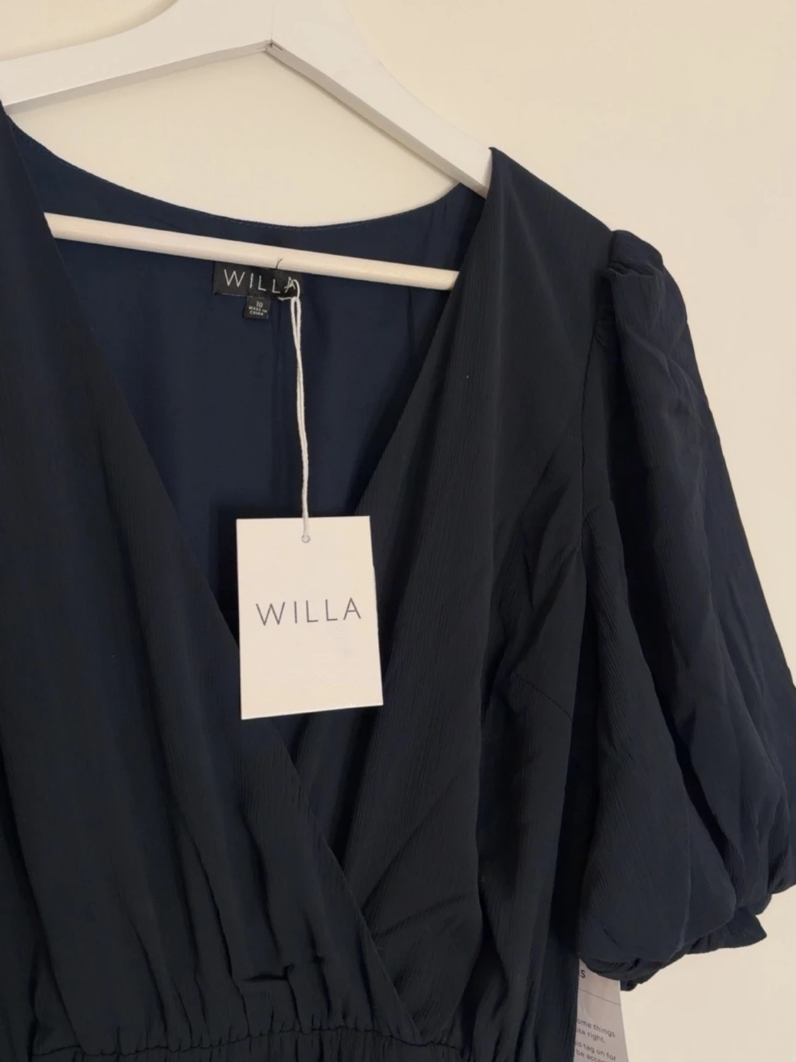 Marinblå långklänning från Willa - 1