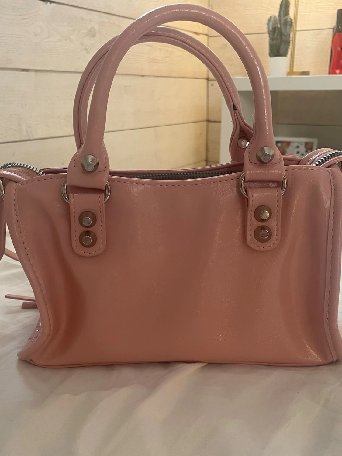 Handväska rosa - 1