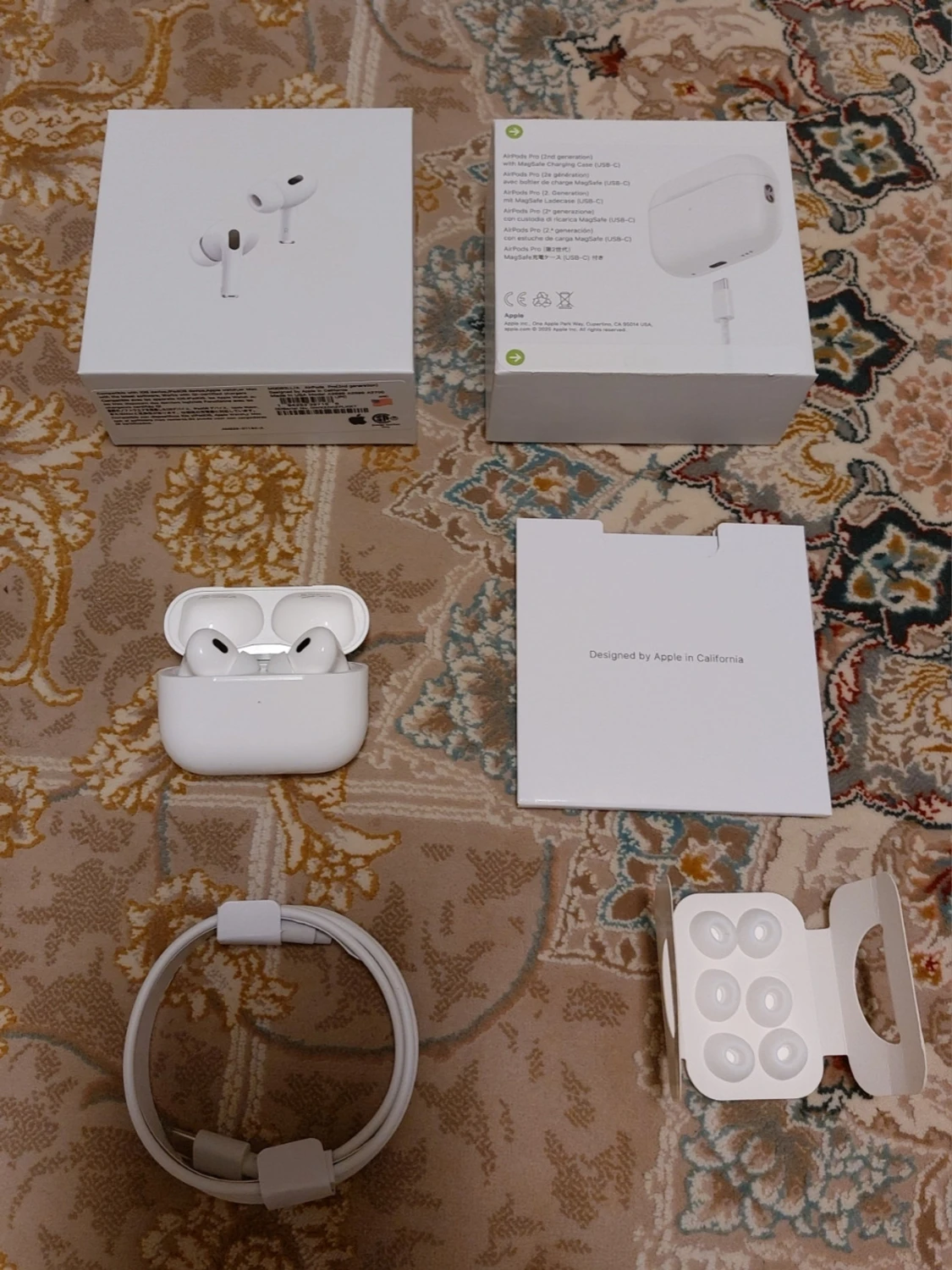 Trådlösa öronproppar hörlurr Usb c Anc