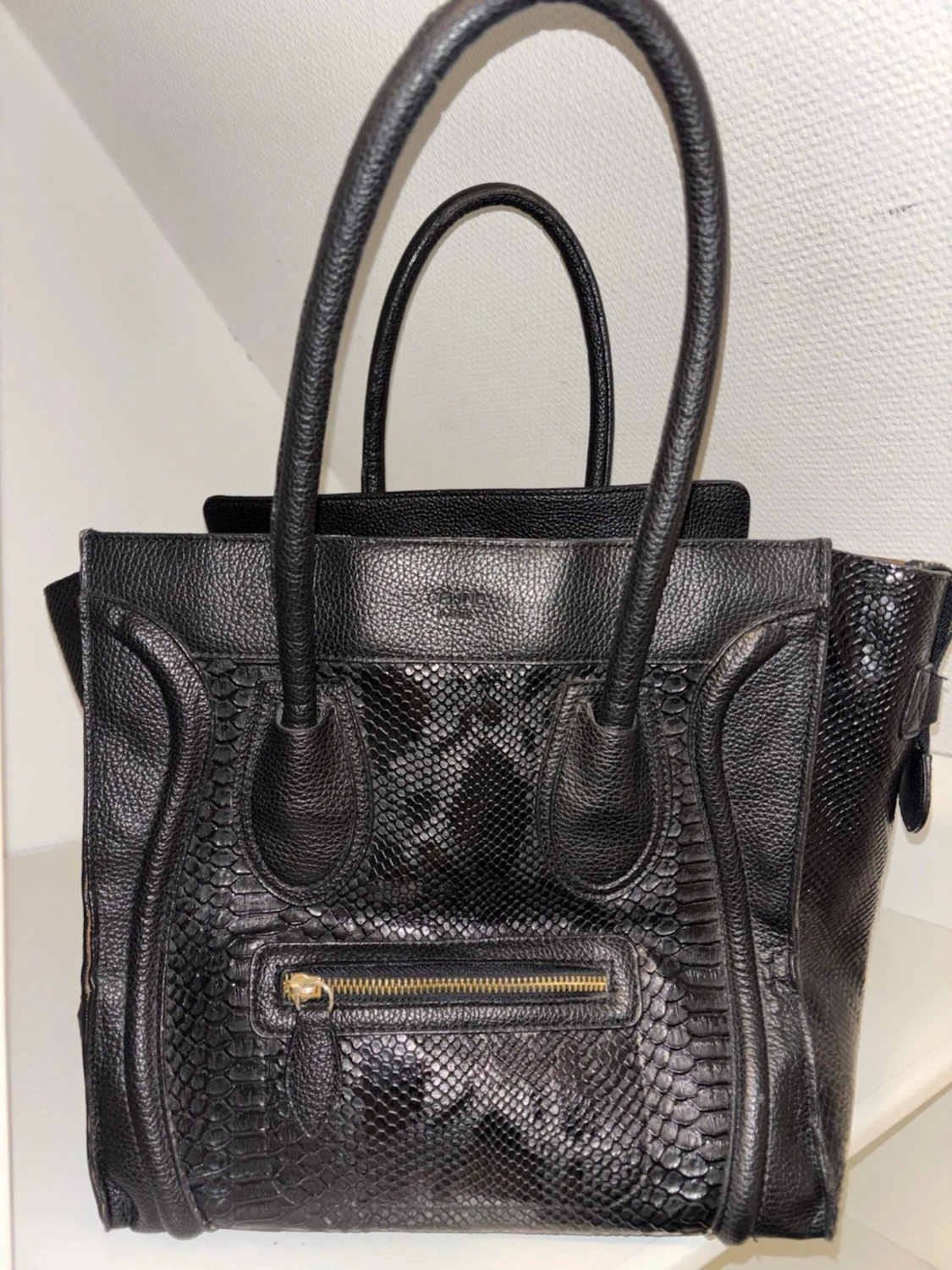 Svart handväska från Céline i skinn - 1