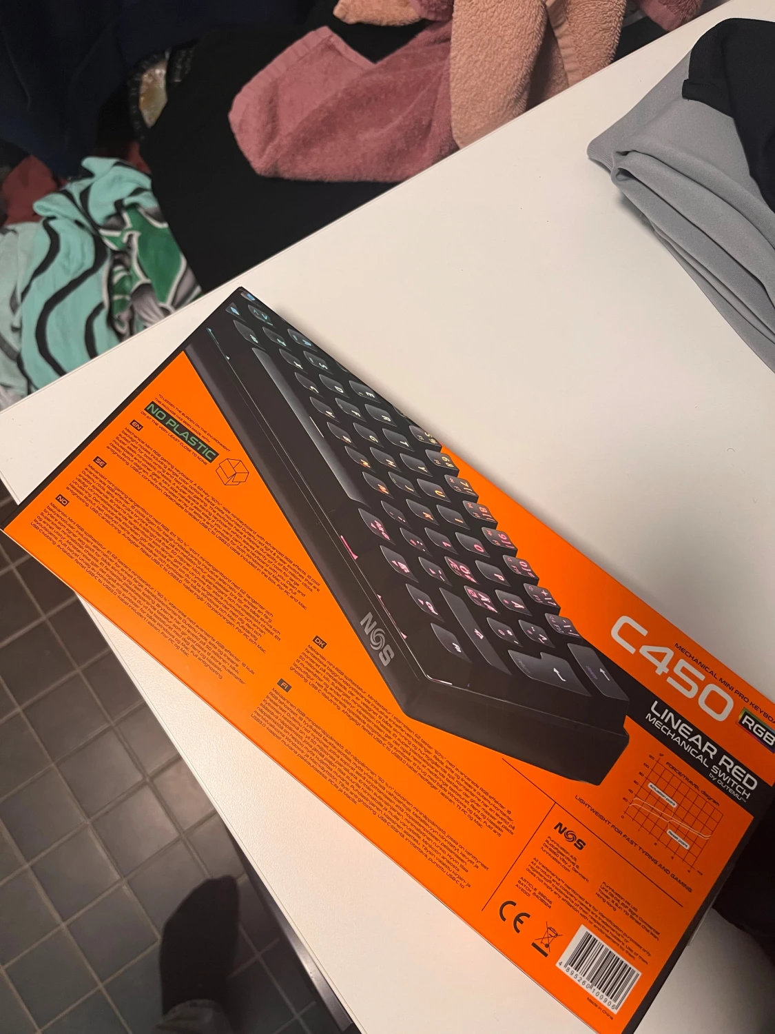 NOS C450 RGB Mechanical Mini Pro Keyboard - 2