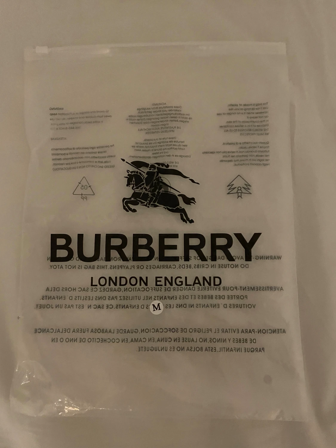 Rutig Burberry badshorts med snörning - 4