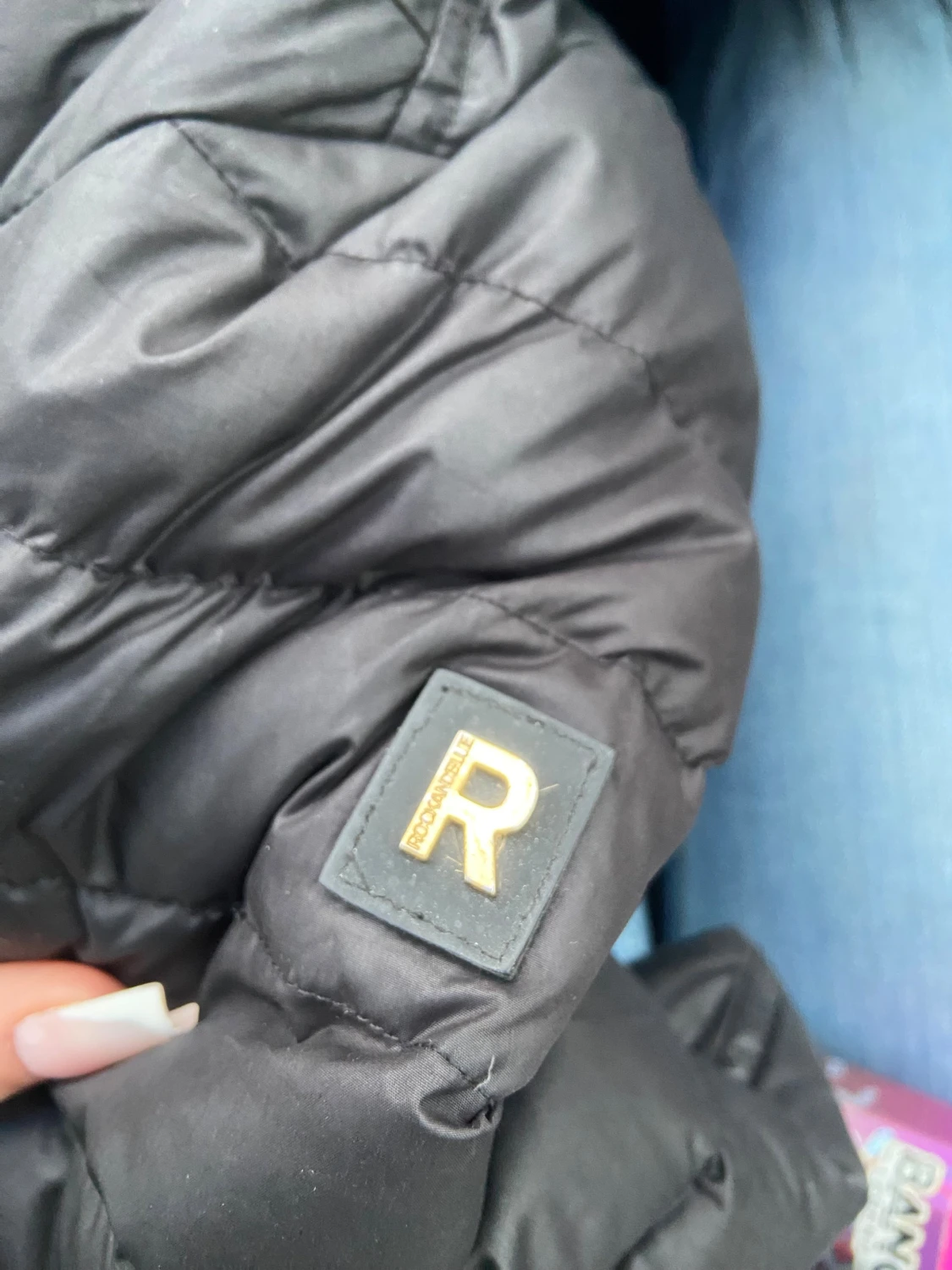 Svart pufferjacka Rockandblue - 2